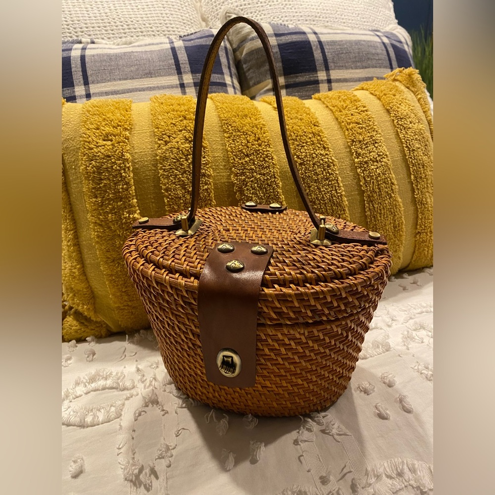Patricia Nash Caselle Basket brown